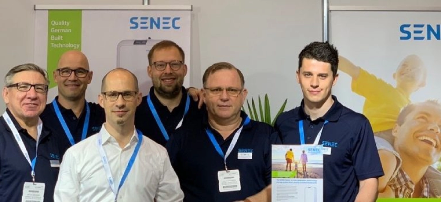 SENEC management team in the group photo