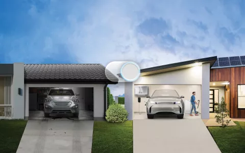 house with light vs. house without light