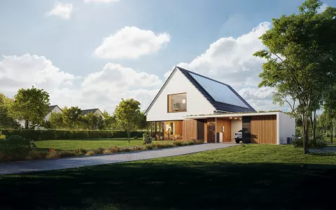 Einfamilienhaus mit SENEC Produkten