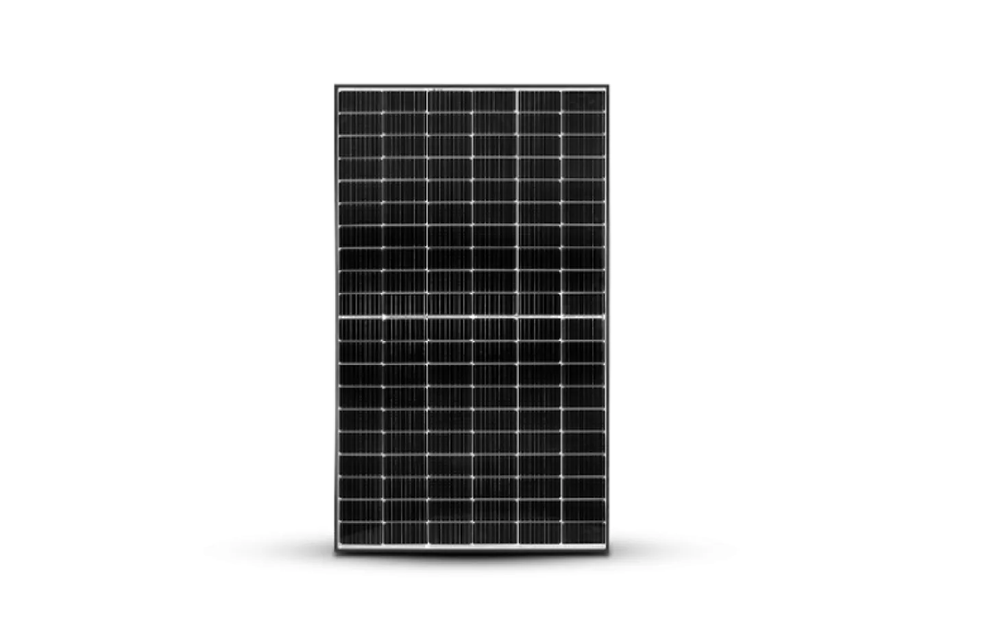 Vista frontale di un pannello solare SENEC.Solar