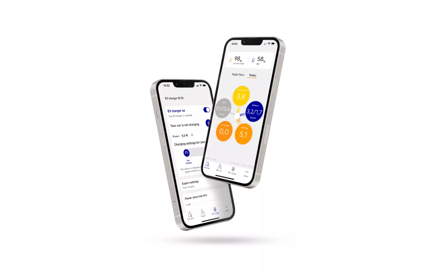 SENEC.App on mobile phones