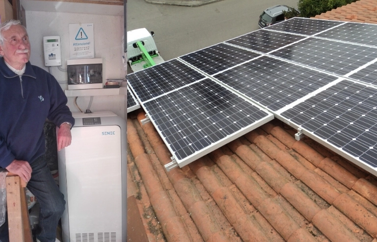 impianto fotovoltaico con accumulo assago