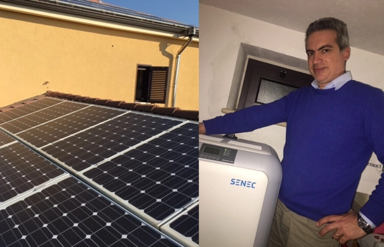 Impianto fotovoltaico con accumulo Cropani Marina