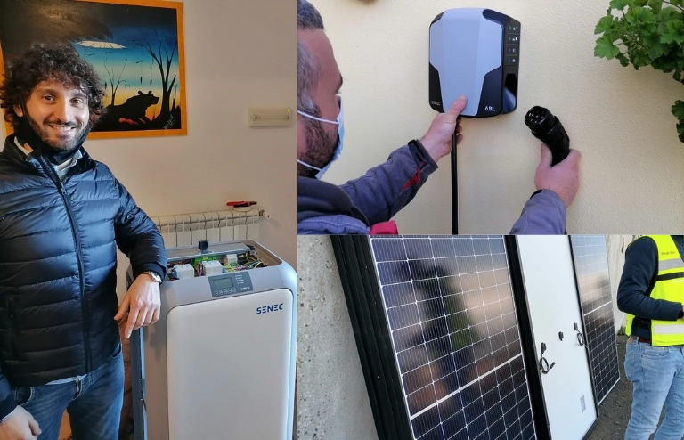 installazione SENEC a casa