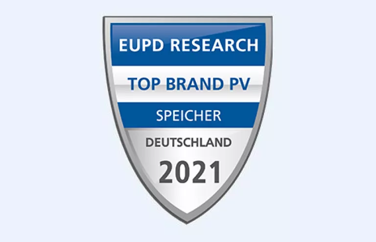 EUPD Top Brand PV Award Winner 2021