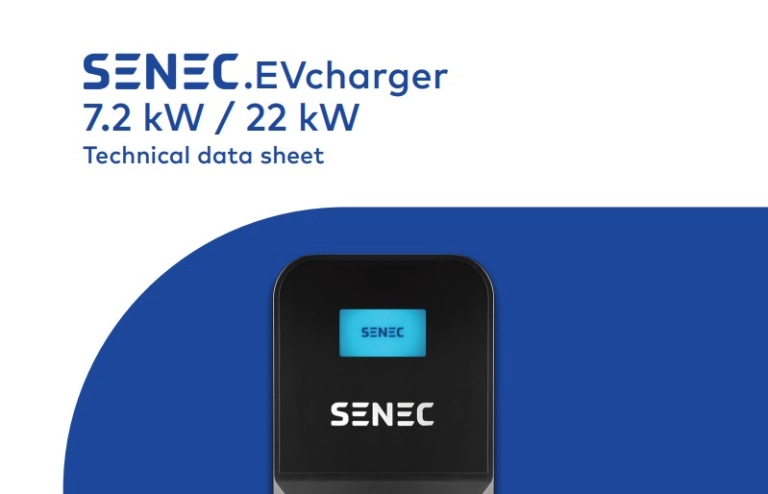 SENEC.EVcharger Product data sheet preview