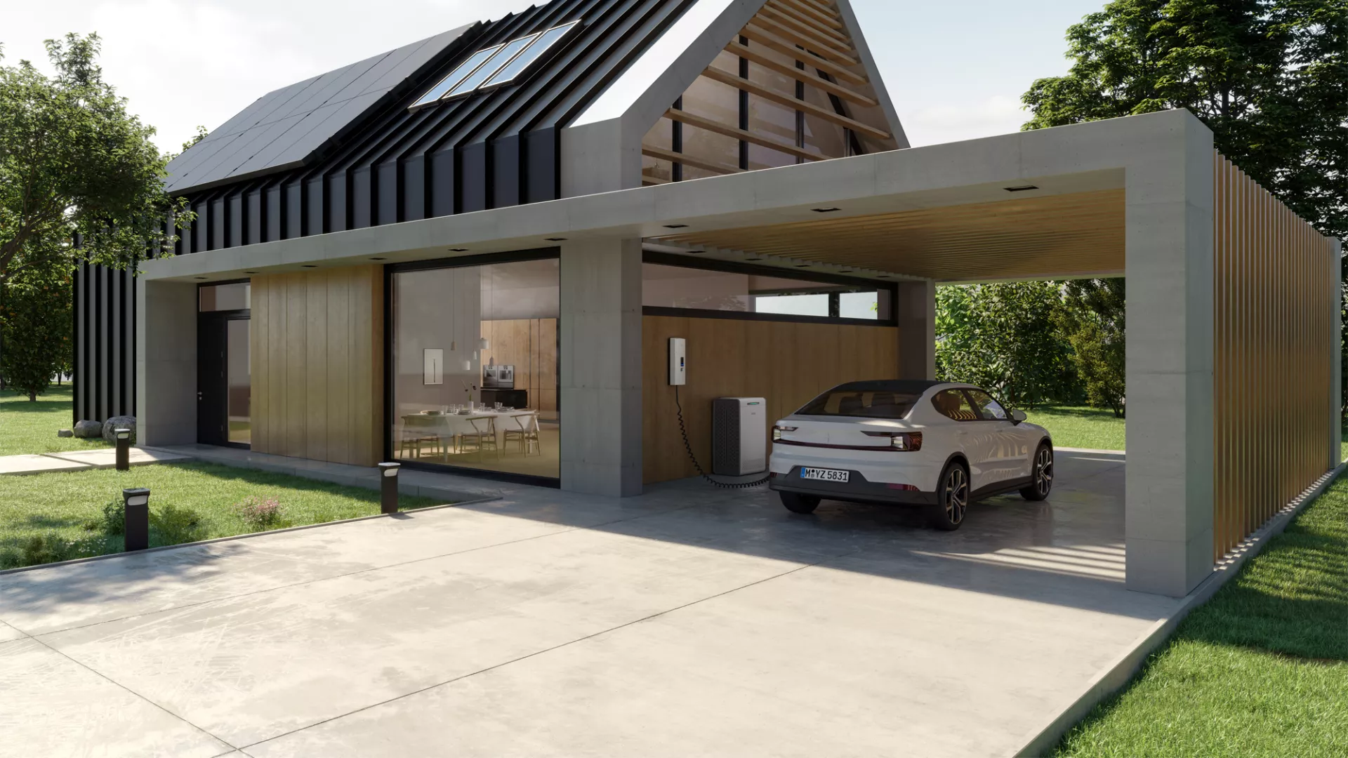 House with SENEC.360 products