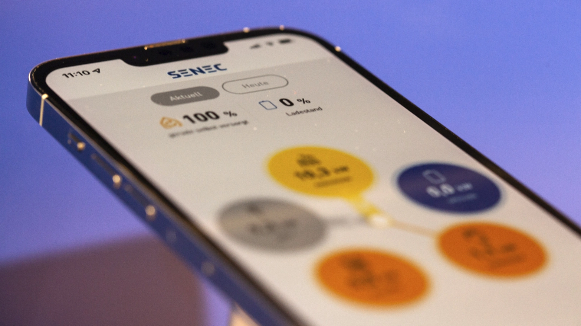 SENEC.App Nahaufnahme