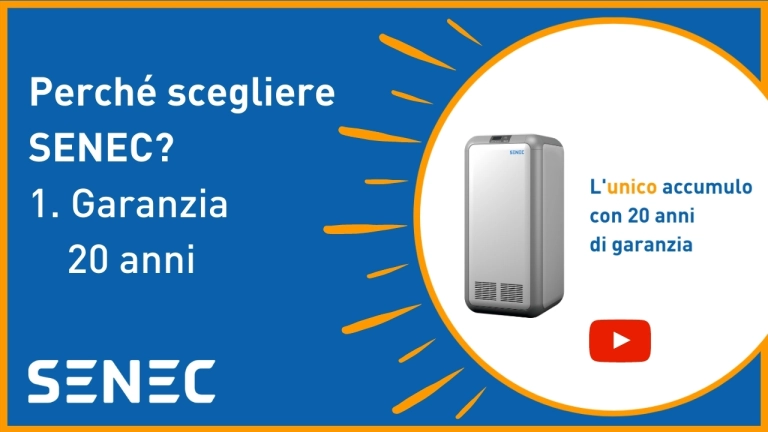 Garanzia 20 anni SENEC