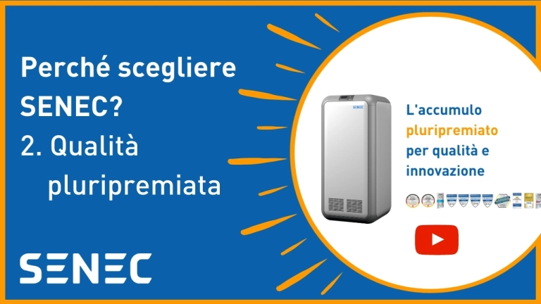 Qualità pluripremiata SENEC