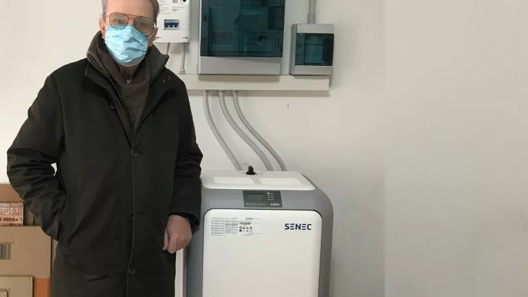 Impianto fotovoltaico con accumulo