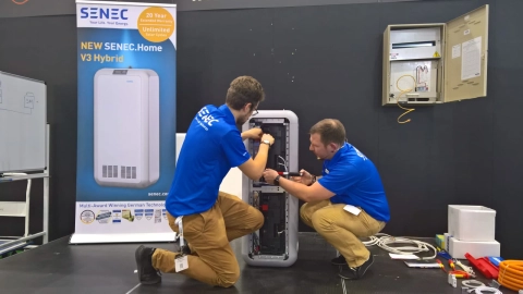 Demonstration of the installation of SENEC.Home V3 Hybrid part 2