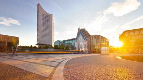 Innenstadt von Leipzig
