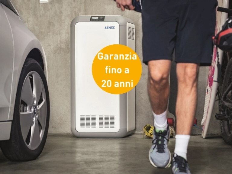 Garanzia 20 anni SENEC fotovoltaico