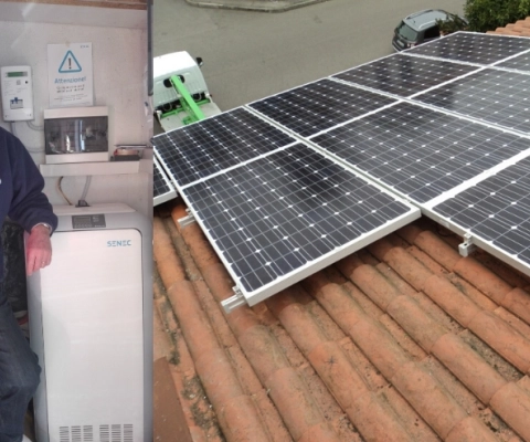 impianto fotovoltaico con accumulo assago