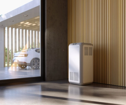 SENEC.Home V3 in a modern building