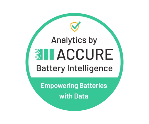 Qualitätssiegel "Analytics by ACCURE Battery Intelligence"