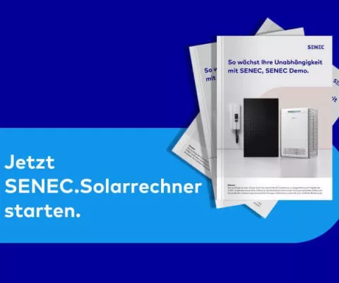 Das Solarexpose von Senec in gedruckter Version.