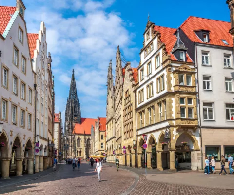 Bilder der Altstadt von Münster.